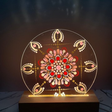Mandala 手繪曼陀羅夜燈