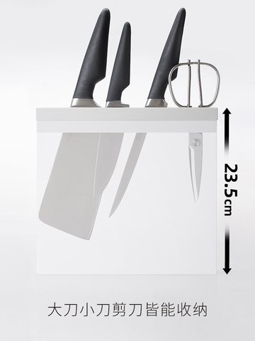 日本刀架置物架厨房刀具收纳盒塑料刀座橱柜放刀架菜刀收纳架 台灣樂天市場 Line購物