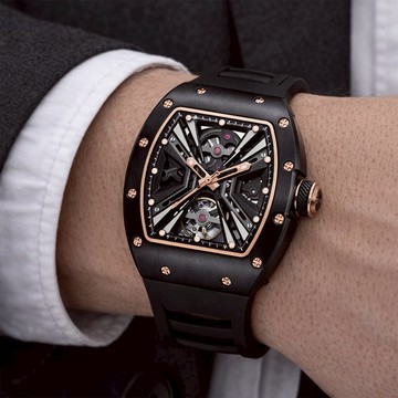 【WANgT】【BENTLEY 賓利】THE INTERSTELLAR 星際系列 BL-31 酒桶 機械 夜光 手錶