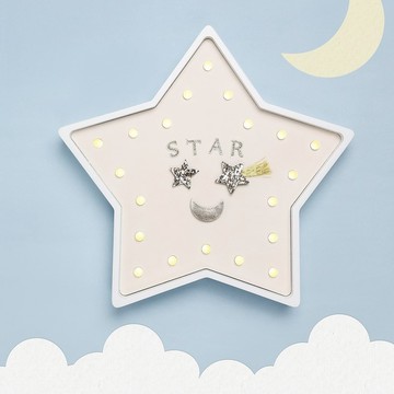 【Jeantopia】知音選品 星星木燈造型燈夜燈氣氛燈 | 1150834