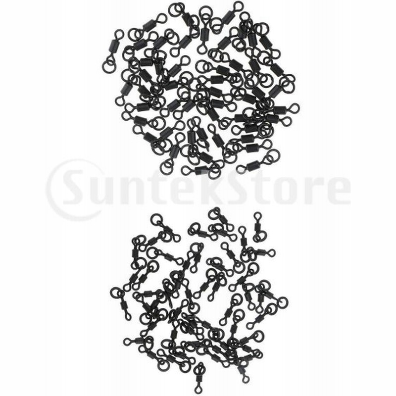 P釣りターミナルタックル用100個の柔軟な釣りローリングスイベルフックラインコネクタ 通販 Lineポイント最大0 5 Get Lineショッピング