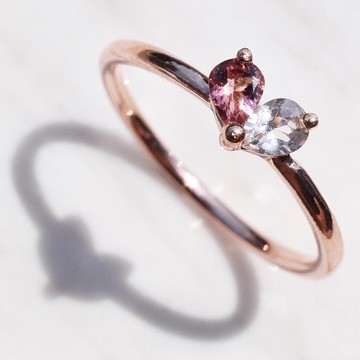 心形寶石戒指#minimsignature #minimminiheart R553