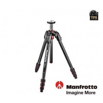 Manfrotto 曼富圖 190 GO! 碳纖維四節腳架-黑色 MT190GOC4