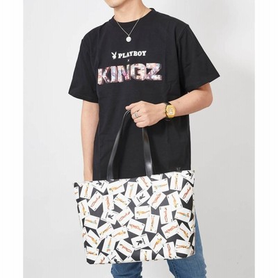 ○★新品 未使用 KINGZ by サマンサタバサ ソフトバンクホークス トート キングズ KINGZ ブレインSSミニ (ネイビー) -Samantha Global