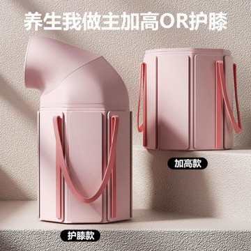 跨境貼標可定泡腳桶過小腿折疊泡腳袋足浴桶養生便攜式洗腳盆