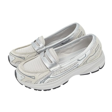 [ACS] Skechers 樂福鞋 Var-City 女鞋 銀 休閒鞋 懶人鞋 舒華代言款 159305SIL