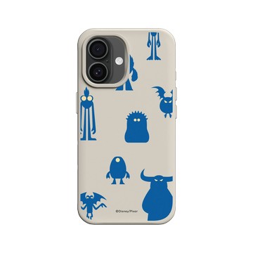 iPhone 16 SolidX 貝殼灰 - 迪士尼-皮克斯 PIXAR - Monsters 2