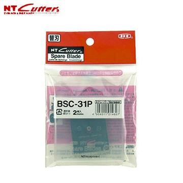 NT    BSC-31P 刮刀用替換刀片  -2片入 / 盒【APP滿額下單4%點數(單一帳號最高1000點)】7/31止