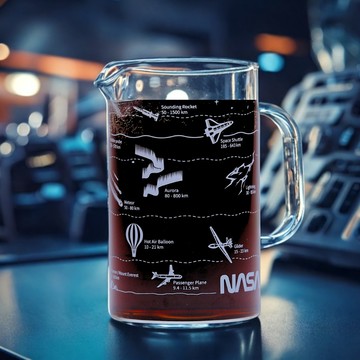 NASA卡門線大氣層耐熱玻璃燒杯