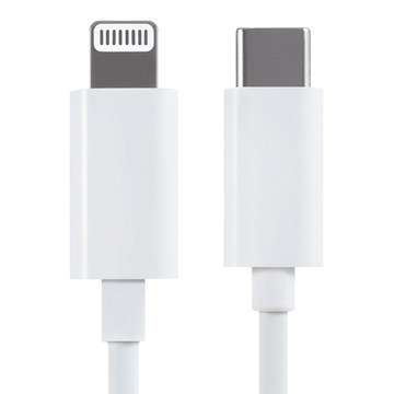 Home Planet Type-C-Lightning 快充線 1.5m Apple MFi 認證 iPhone/iPad/iPod 適用  白色  1條