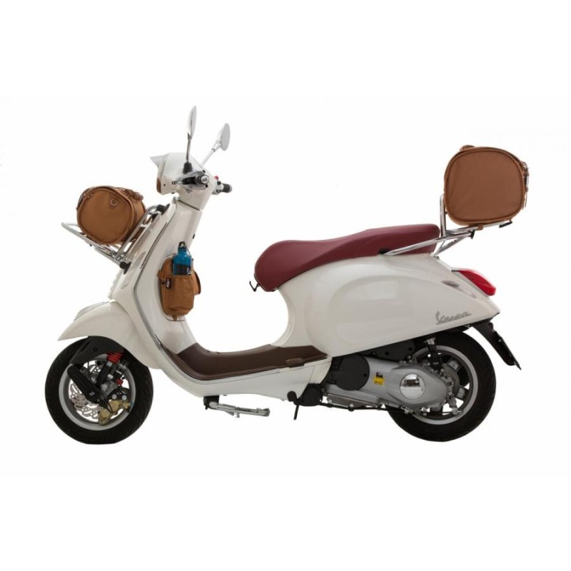 Vespa ベスパ クラシックバッグ【ラージ】【ブラウン】 | LINEブランド 