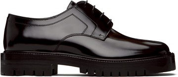 Maison Margiela 黑色 Tabi Lace-Up 德比鞋