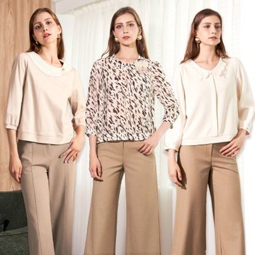 【TOWNWEAR棠葳】精選舒適翻領上衣(三款任選/中大尺碼/多色/素色/圓領/大學T/棉質/上衣)