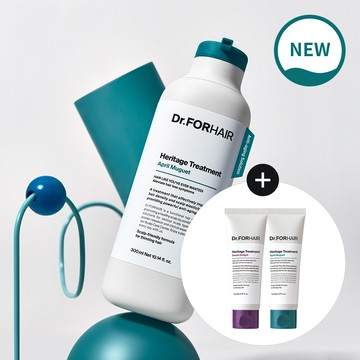 Dr. forhair Heritage Treatment April Muguet 300ml Set (+Sweet Delight 70ml+Earl Grey Bliss 70ml)