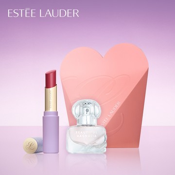 就想寵愛她💕【Estee Lauder 雅詩蘭黛】水啵啵琉璃唇+美麗香水 粉漾限定版 4ML | 生日禮物