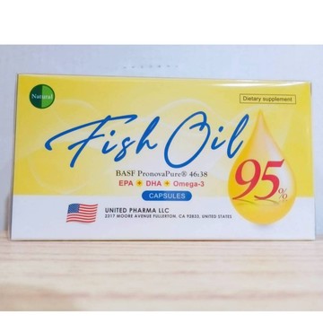 (10%蝦幣回饋/免運) 美國 Natural D 保汝通500高濃度魚油軟膠囊 頂規95%魚油 (30粒/盒)