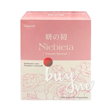 Niebieta 私密舒玫瑰液態膠囊 30粒/盒【buyme】