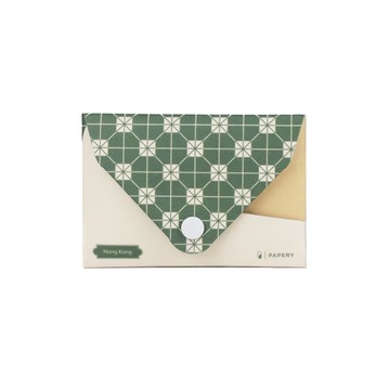 銀離子抗菌錢包 香港-茶餐廳│花磚 香港情懷禮物聖誕禮物