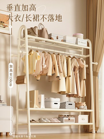 移動衣帽架 掛衣架 衣帽架衣架落地臥室家用室內可移動晾衣架房間置物掛衣服架子簡易衣帽架
