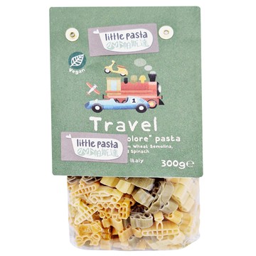 little pasta 小小帕斯達 交通工具造型義大利麵  300g  1包