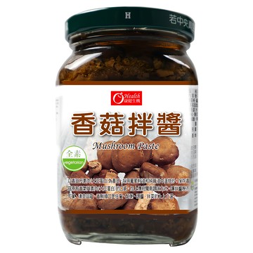 康健生機 香菇拌醬  全素  380g  1罐