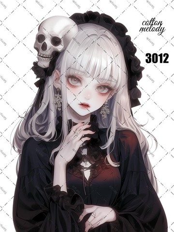 original sticker o.3012 人物貼紙 原創貼紙 cotton melody