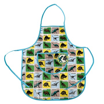 Rex LONDON 兒童防潑水圍裙  50 x 41 x 0.1cm  恐龍樂園