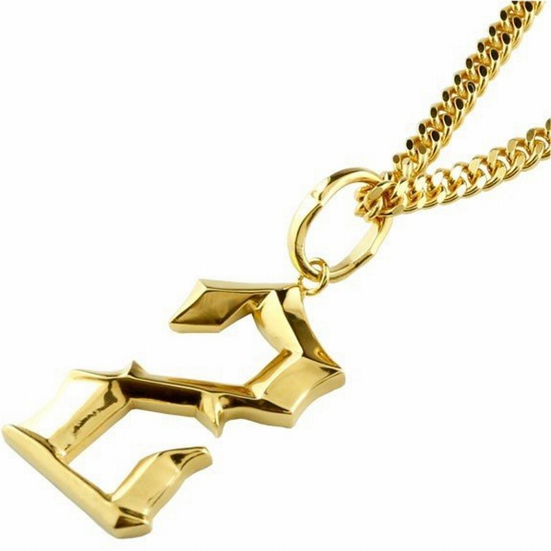 18金ネックレス トップ メンズ 喜平用 キヘイ 数字 2 ナンバー イエローゴールドk18 地金 K18 男性用 キヘイ コントラッド 東京 18ｋ クリスマス 人気 通販 Lineポイント最大0 5 Get Lineショッピング