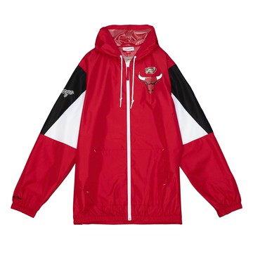 M&N Throw It Back 拉鍊 風衣外套 公牛隊