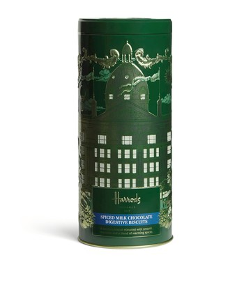 Harrods Spiced Milk Chocolate Digestive Biscuits