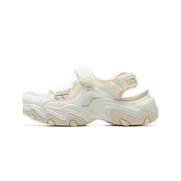 李寧女子涼鞋2025夏季新款貓爪 SANDAL魔術貼運動潮流涼鞋AGUV004