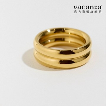 vacanza｜純鋼｜雙層輪環‧純鋼戒指#蝦皮限定款 #新年飾品 #新年禮物
