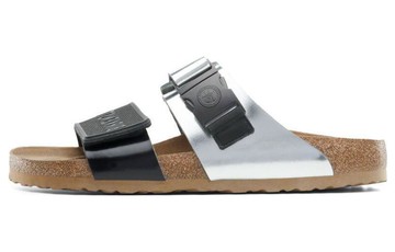 BIRKENSTOCK RICK OWENS ROTTERDAM BLACK SILVER