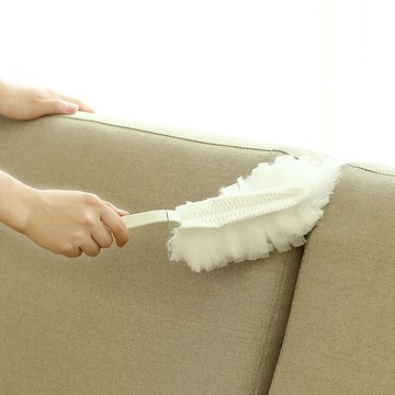 靜電除塵撣子家用一次性雞毛撣子清潔掃灰神器纖維刷頭掃灰塵毯子