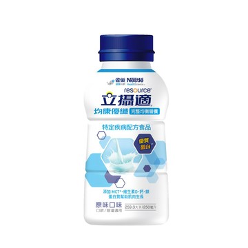 雀巢健康科學 立攝適均康優纖完整均衡營養配方原味(250mlx24罐/箱) 加贈4罐