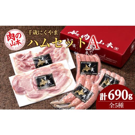 ふるさと納税 北海道 千歳市 ハムギフトセットA （NYH-02) 5品 詰合せ ハム ソーセージ 