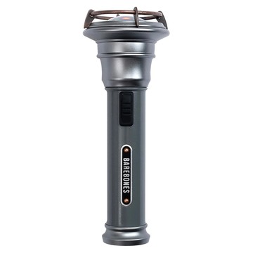 BAREBONES 手電筒 Vintage Flashlight 灰黑色 Gunmetal USB-C充電式  1個