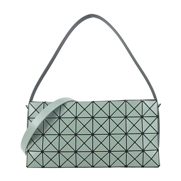ISSEY MIYAKE 三宅一生 BAOBAO OBLONG 4X8啞光斜背/背肩兩用包-卡其綠