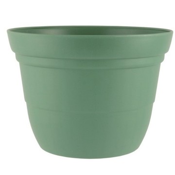 【出清新品】100_ 園藝盆器7S 植栽花盆 盆栽容器 21×15cm 排水款翠筠 素陶盆E7S, 1個
