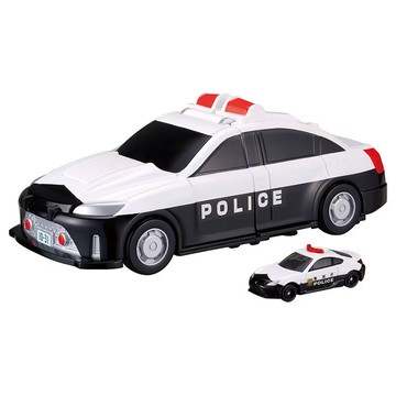 TOMICA 變形警察車(附小車) TW99650