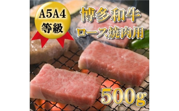 博多和牛 ロース 焼肉用 500g 