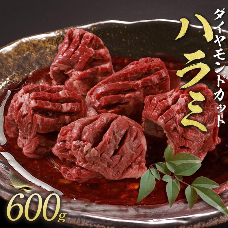 送料無料 訳あり 焼肉 牛肉 ハラミ ダイヤモンドcutハラミ 600g  BBQ バーベキュー 肉 お取り寄せ 2~3人前