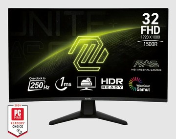 MSI 微星 MAG 32C6X 32吋 250Hz 1500R 曲面螢幕 螢幕 電腦螢幕