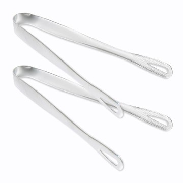 刀具百貨 韓國製 304不鏽鋼炸雞夾 155mm  2個  單色