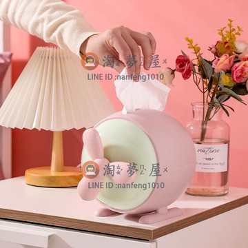 面巾盒面紙盒創意紙巾盒飛機卡通擺件 茶幾臥室書桌裝飾品衛生紙抽紙盒【淘夢屋】