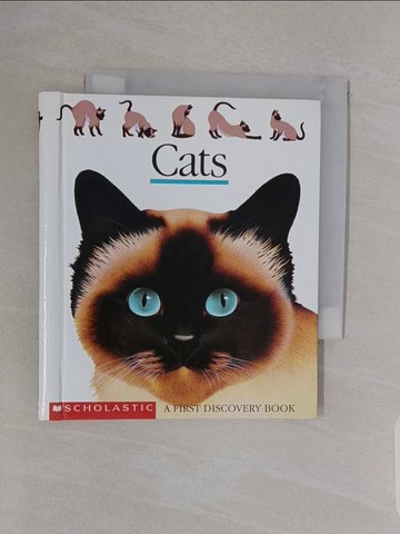 【書寶二手書T1／少年童書_RBD】Cats (First Discovery Books)_De Bourgoing, Pascale / Bourgoing, Pascale De / Galeron, Henri (ILT)