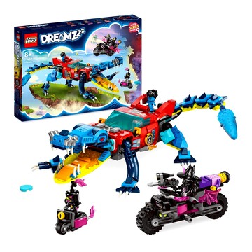 LEGO DREAMZzz 71458 鱷魚車  1盒  鱷魚車 多色