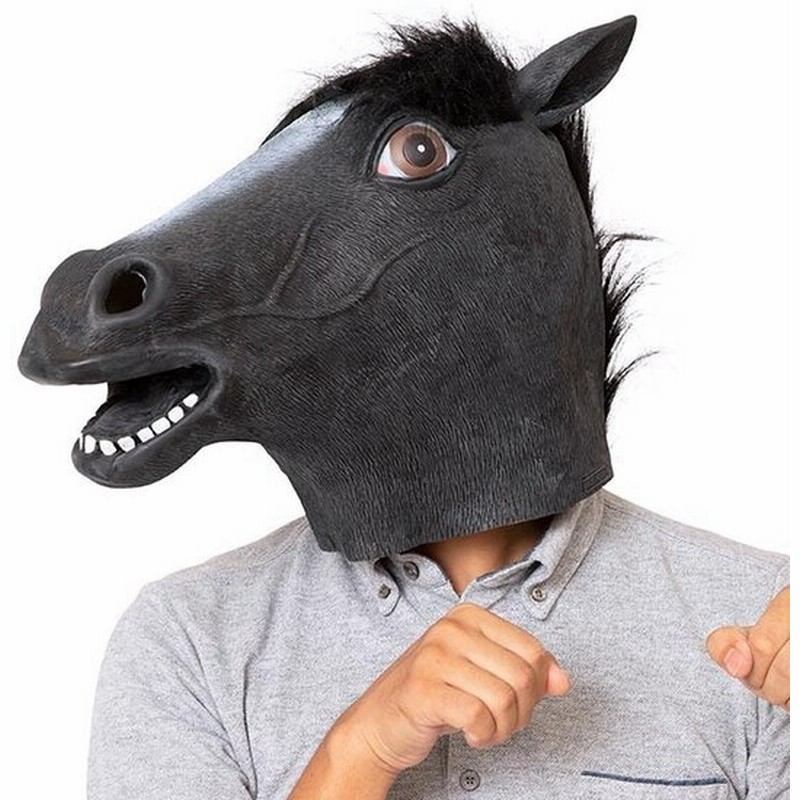 ラバーマスク 黒馬 馬 うま ブラック ホース 動物 マスク アニマル 被り物 かぶりもの 被りもの メンズ 男女兼用 コスプレ コスチューム ハロウィン 衣装 仮装 通販 Lineポイント最大0 5 Get Lineショッピング