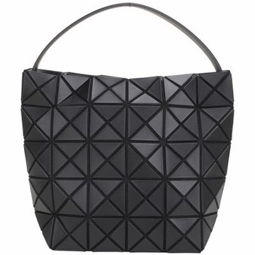 ISSEY MIYAKE 三宅一生 BAOBAO VALLEY 幾何手提/肩背托特包(霧面黑)