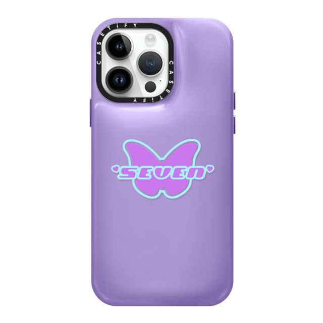 CASETiFY iPhone 14 Pro Max CASE Violet Purple Pillow Case Customization - (2SEVEN1) 8618903619527